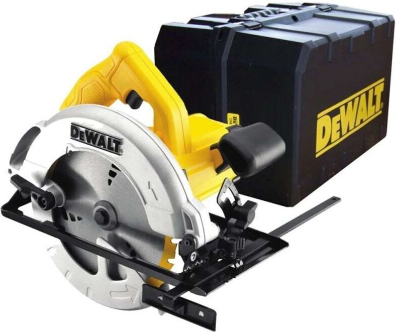 DWE560K Handkreissäge ø 184mm 65mm max. Schnitttiefe 1350W mit Koffer - Dewalt