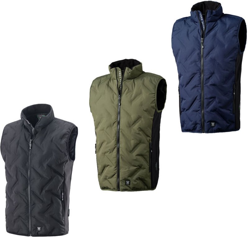 Nebraska Wasserdichte Arbeitsweste - s - Schwarze - Neri