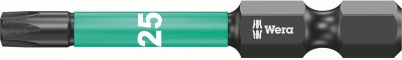 Wera Bit Impaktor 1/4' Din 3126 E6,3 T25x50mm