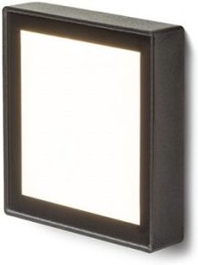 Deckeneinbauleuchte dejavu sq 9 schwarz 230V led 3.5W IP65 3000K