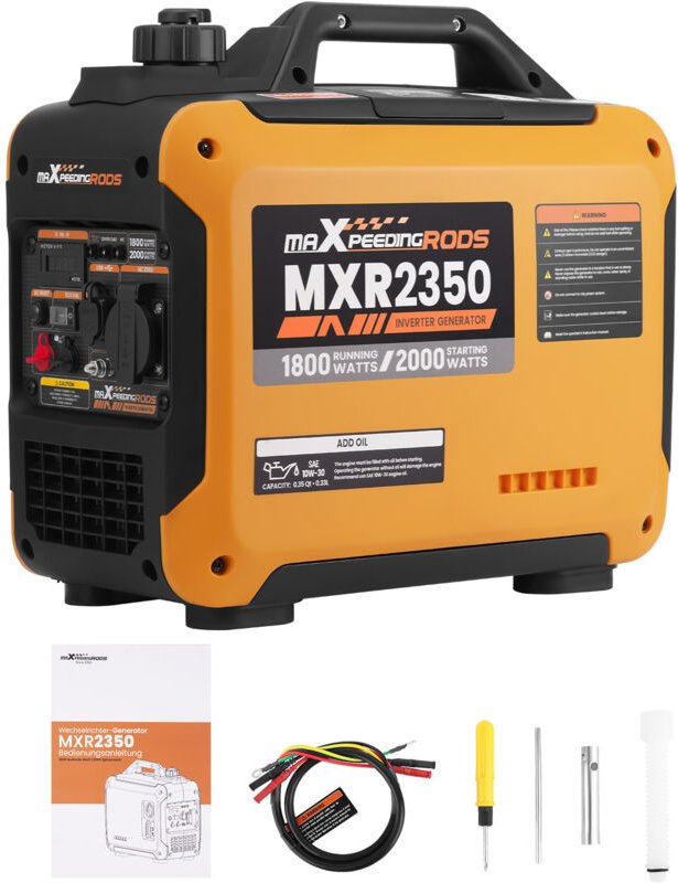 Maxpeedingrods - 1,8KW-2KW Inverter Stromerzeuger nur 15kg Perfekt für Camping im Freien Reisen