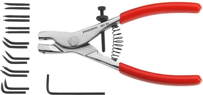 470.E3Spitzen fuer Sicherungsringe-Zangen - Facom