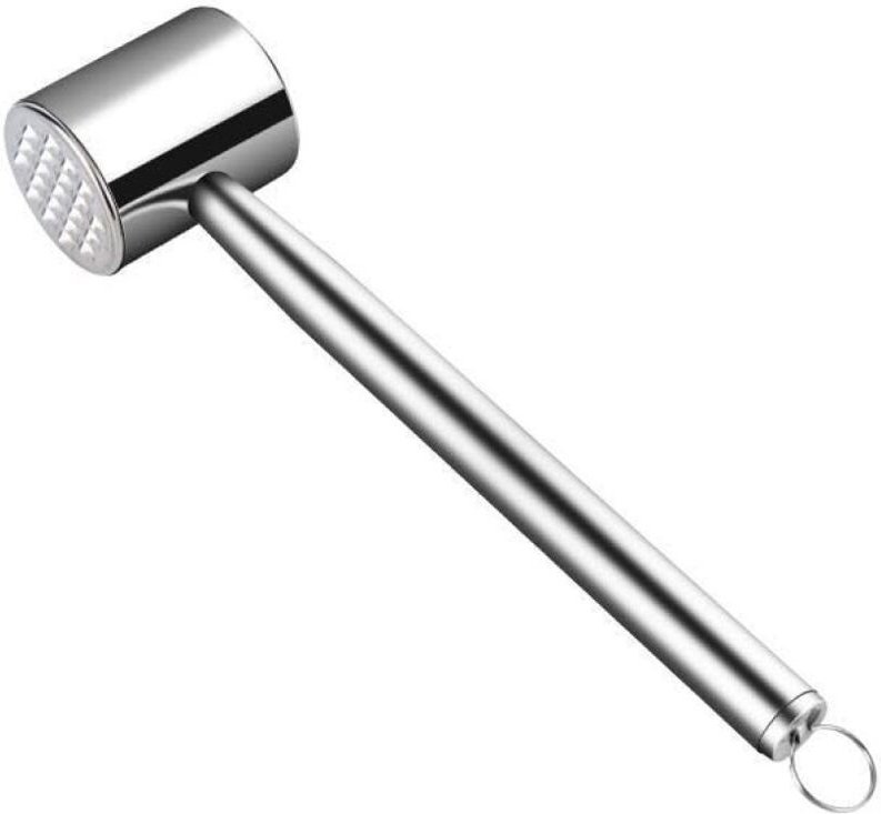 Fleischhammer aus Edelstahl 304, Küchen- und Haushaltshammer, professioneller Hammer -- Fleischhammer