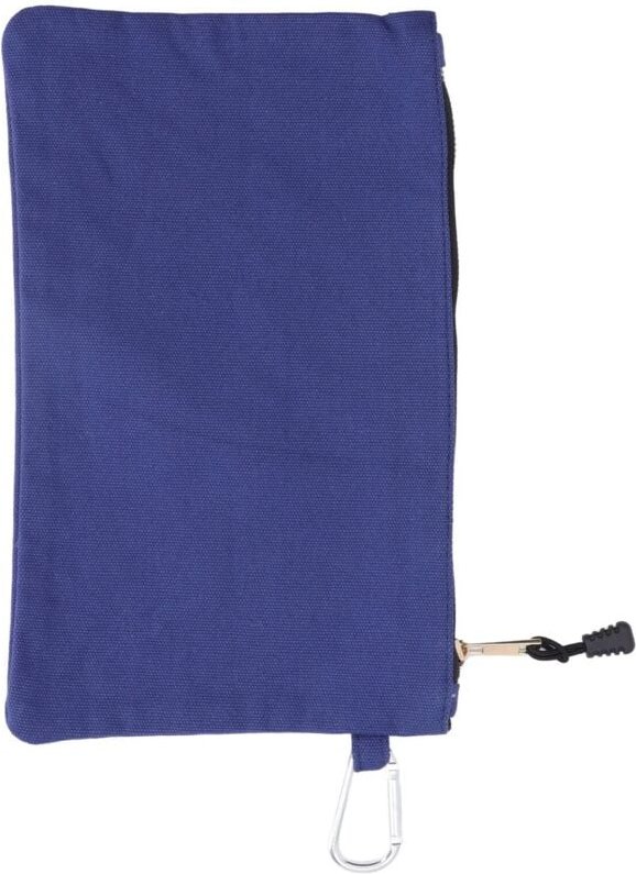 Werkzeugtasche mit Reißverschluss, Mehrzwecktasche aus wasserdichtem Canvas mit Karabinerhaken für den Outdoor-Einsatz, ...