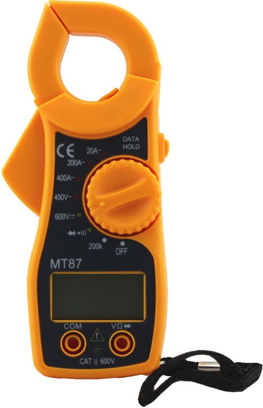 Professionelles tragbares LCD-Digital-Zangenmessgerät, Amperemeter, Multimeter, Wechsel-/Gleichspannungs-Diodentester, S...