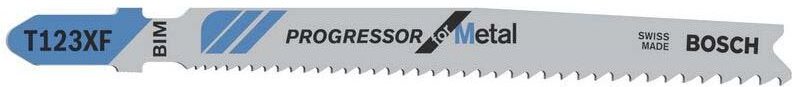 Stichsägeblatt t 123 xf Progressor für Metall Bosch 2608638472