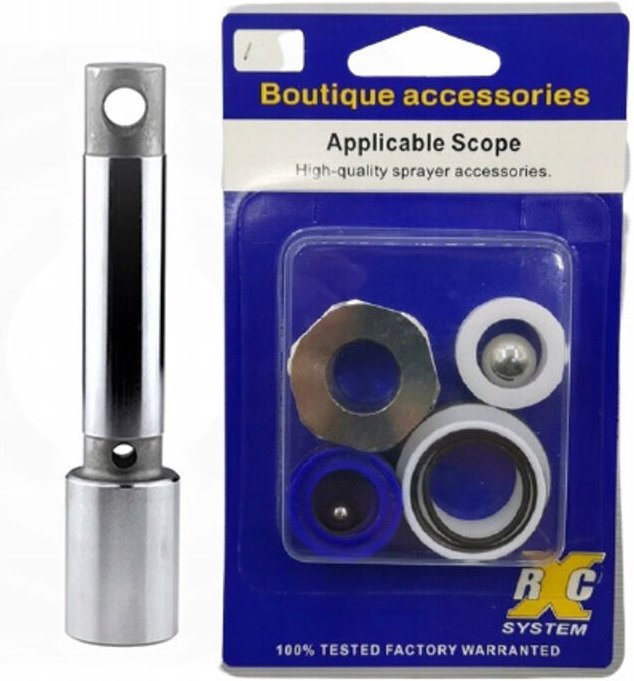 Rosfix Set Reparatursatz – Für Farbspritzgerät Wagner Project Pro 119 & Compact Pro 190 V-Ringe, O-Ringe, Kolben, Stahlk...