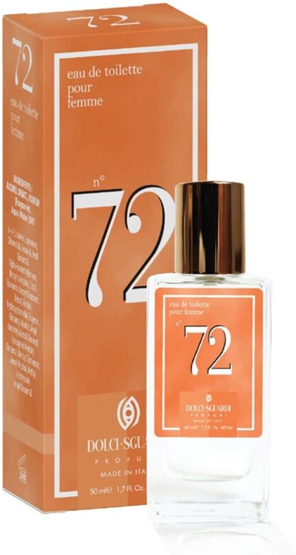 Trade Shop - Parfüm Body Eau de Toilette Frauen Nr. 72 von 50ml Romantischer weiblicher Duft 006028 -