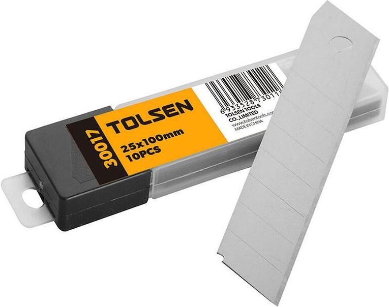 Satz 10 Stk Schneidklingen 25 Mm Tolsen