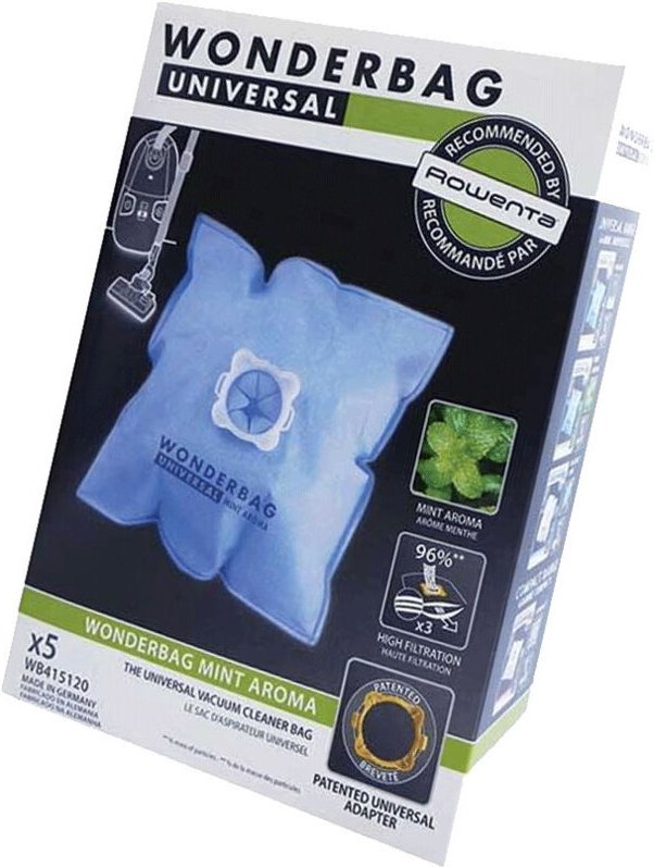 Ersatzteil - Boite de 5 sacs Mint Aroma - - ROWENTA, MOULINEX, CALOR, TEFAL