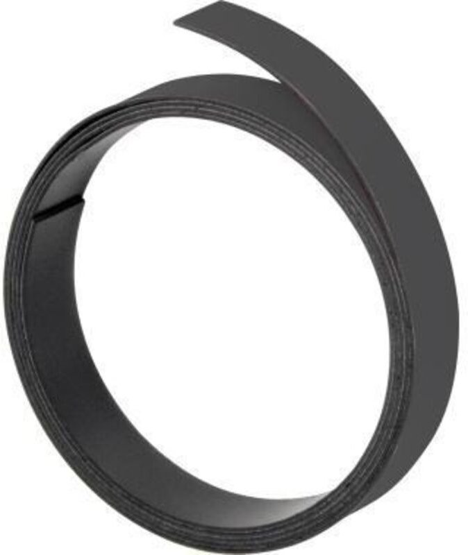 M801-10 Magnetband (l x b) 1 m x 5 mm Schwarz - Franken
