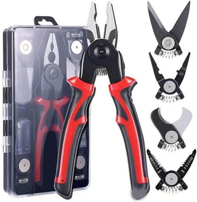 Marhynchus 5-in-1 Wechselzellen-Set, Abisolierwerkzeug, 8 Zoll