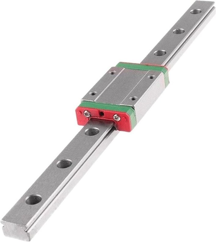 Linearführungen, Linearführungsmaschinen-Kit MGN7H 100 mm – 1000 Miniatur-Linearführungsschienen-Gleitstück(100mm)