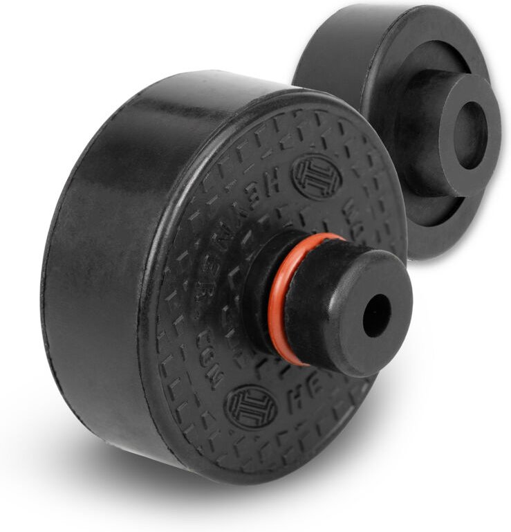 HEYNER® Gummiauflage Wagenheber I RubberPad TESLA PRO, passend für Model 3/S/Y/X, für Rangier- und Scherenwagenheber, Ul...