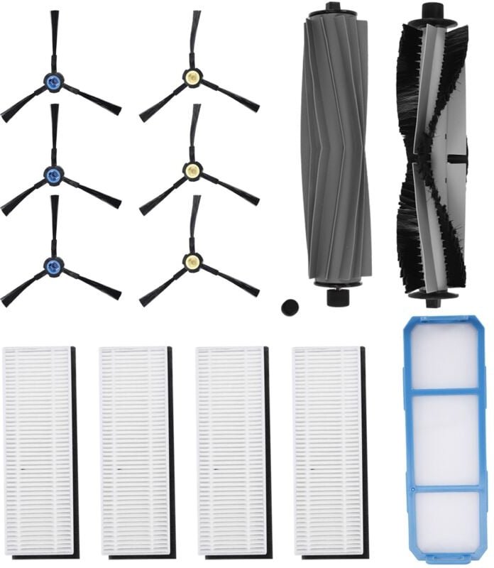 Haupt Seiten Bürste Hepa Filter für Ssr1 Ssra1 A9S A7 V8 V8S X750 X800 X785 V80 Roboter Vakuum Teile