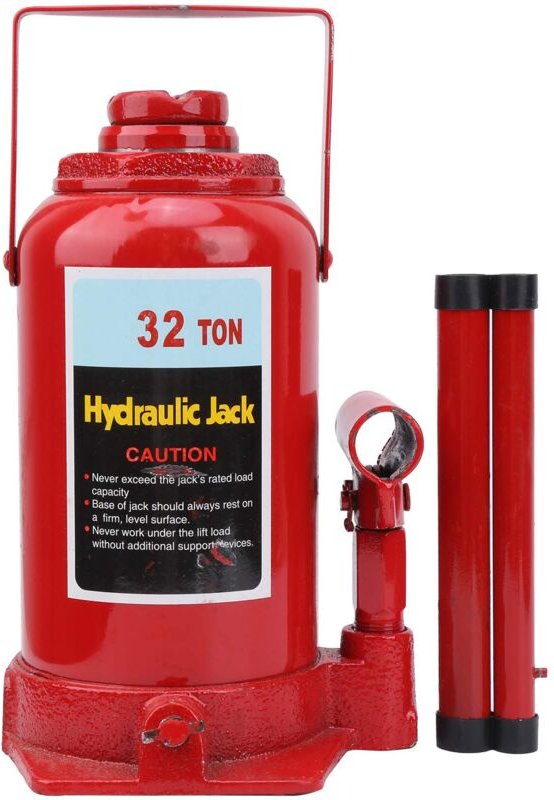 Ej.Life Hydraulischer Stempelwagenheber 32 T Hydraulisch Wagenheber Hydraulikheber Hydraulikflaschenheber Heben von Kfz-...