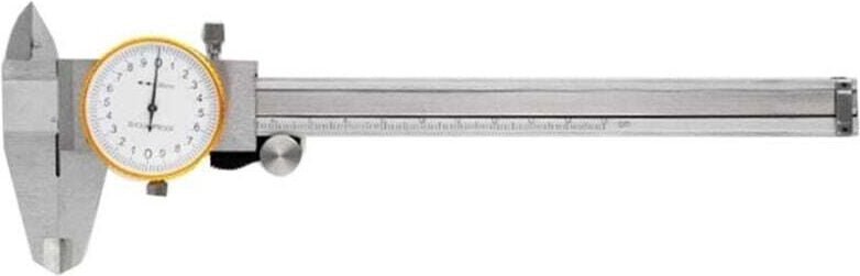 Doppelseitiger, stoßfester Messschieber, hohe Präzision von 0,02 mm, Höhen- und Durchmessermessung (150 mm).