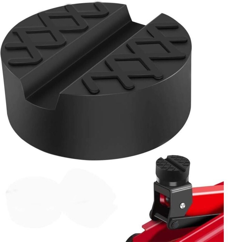 Coocheer - Gummipolster für hydraulische Wagenheber, Wagenheberpolster, solide Hebebühne, schützt die Unterseite des Aut...
