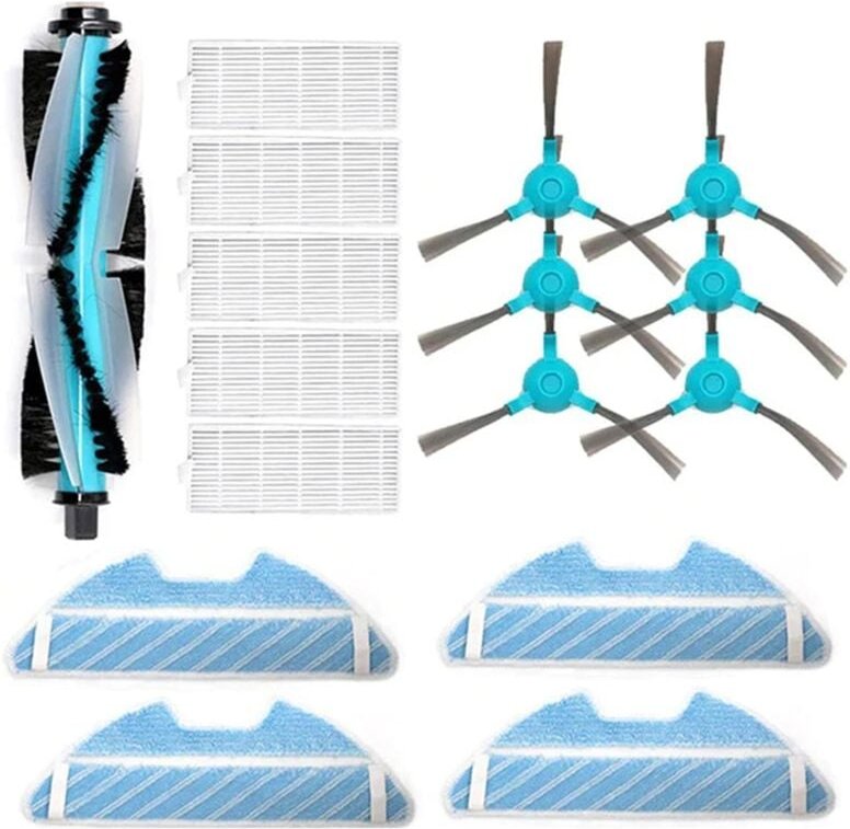 Für LISTAR RX3, RX10 /LISTAR Hauptseitenbürste Hepa-Filter-Mopplappen