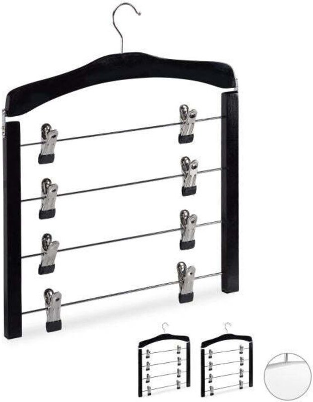 Set of 3 multi skirt hangers