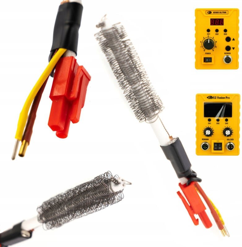 Rosfix Heater 700W – Hot Air Heizung 100-500°C, 700W, Keramik, ESD Safe Kompatibel mit Rosfix 858D Ultra, S2 Fusion Pro ...