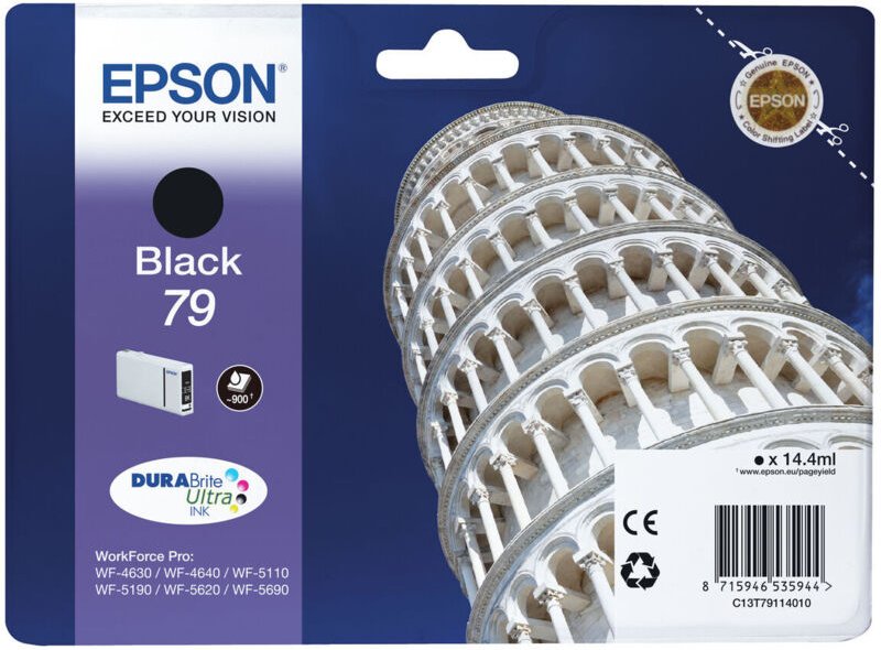 Epson C13T79114010 Druckerpatrone 79 schwarz (C13T79114010)