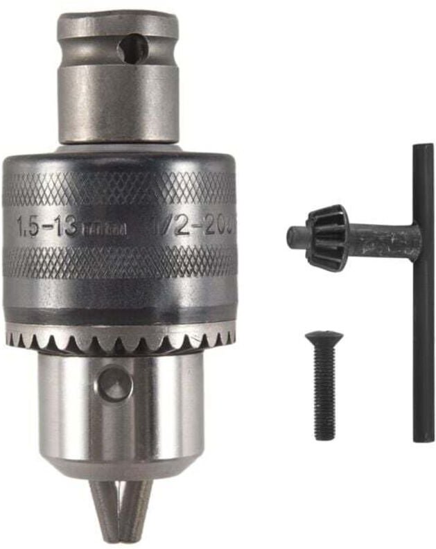 Bohrfutteradapter 1,5 bis 13 mm 1/2 Zoll Schlagschrauber für elektrische Bohrmaschinen
