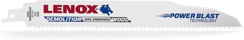 Säbelsägeblatt L205mm hss Bi 10Z/Zoll lenox 2 Stk