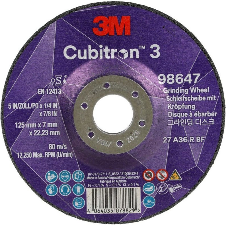 Schruppscheibe Cubitron 3125x7mm 36+ - 3M