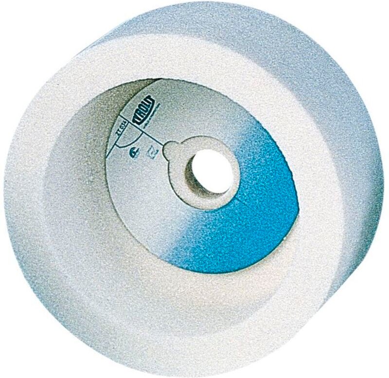 Schleiftopf Form 6 gerade Edelkorund 125 x 63 x 20 mm Korn 54 - Tyrolit