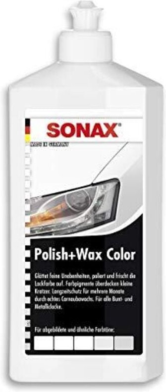 Sonax - Polish & Wax Color 296000 Autopolitur, Autowachs 500 ml