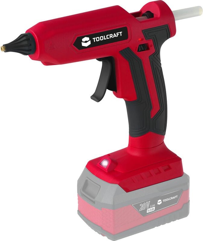 AP-1200 Akku Heißklebepistole ohne Akku, ohne Ladegerät 11 mm 20 v 1 St. - Toolcraft