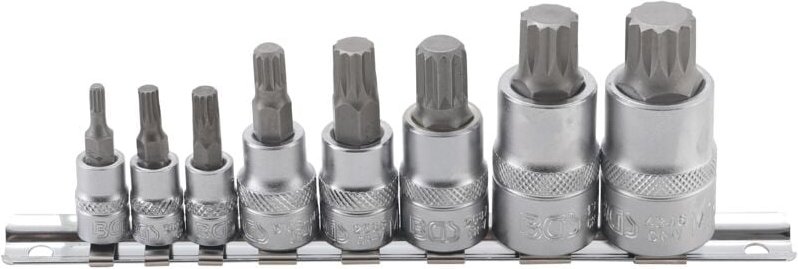 Bit-Einsatz-Satz Innenvielzahn (für xzn) M4 - M16 8-tlg.
