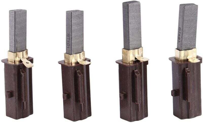 4er-Pack Kohlebürsten, kompatibel mit Staubsaugermotoren der Modelle 2311480, 333261 und 33326-1
