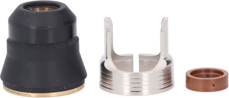 Zubehör für Schweißbrenner, 3-teiliges Set bestehend aus Elektrodenkappe, Abstandshalter, Drehring, breite Kompatibilitä...