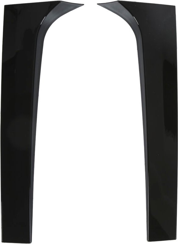 KIMISS Heckscheibenspoiler, Paar glänzend schwarze Heckscheiben-Seitenflügel als Ersatz für GLK Klasse X204 2009-2015