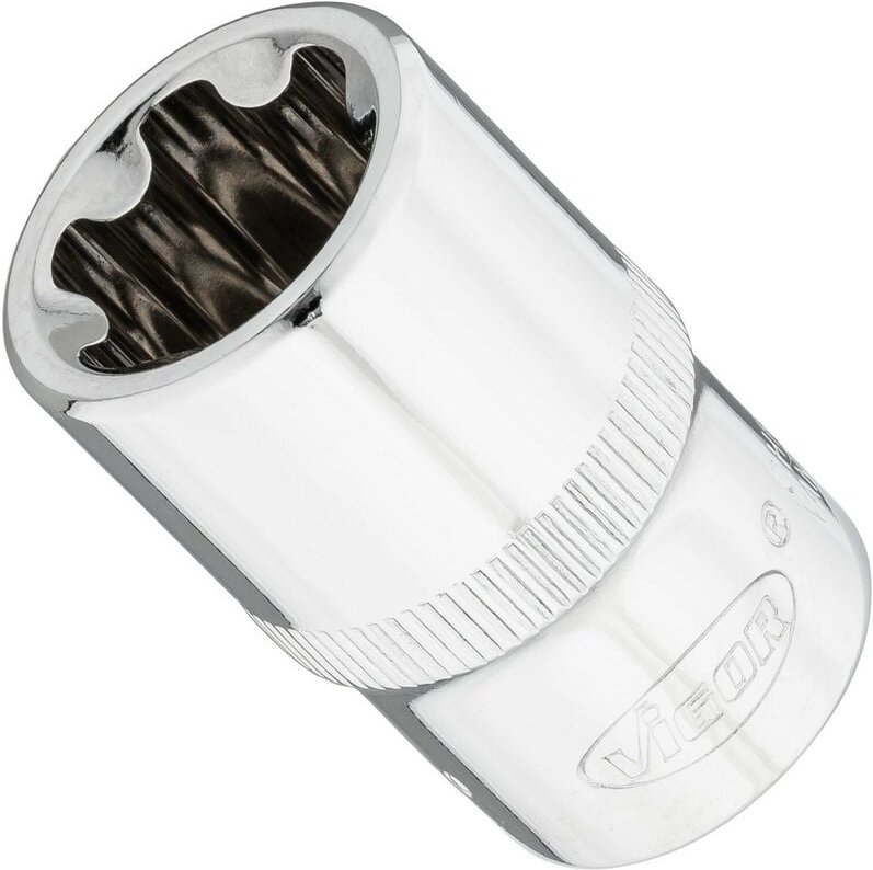 T+ Steckschlüsseleinsatz ∙ V7920-EP20 ∙ 1/2 Zoll (12,5 mm) Vierkant hohl ∙ Außen TORX® Plus Profil ∙ SW E20+