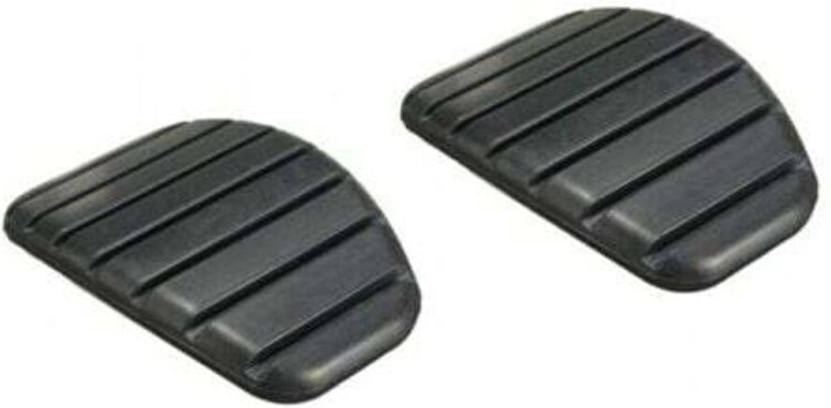 2-teiliger Kupplungspedalbezug, rutschfester Bremspedalbezug aus Gummi für Megane, Laguna, Clio, Kangoo, Scenic