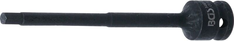 BGS 5490-H7 Kraft-Bit-Einsatz, Länge 150 mm, Antri eb Innenvierkant 12,5 mm (1/2"), Innensechskant 7
