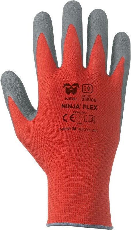 Neri - So.di.fer ninja flex handschuhe mit durchgehendem faden - größe 10 f74543