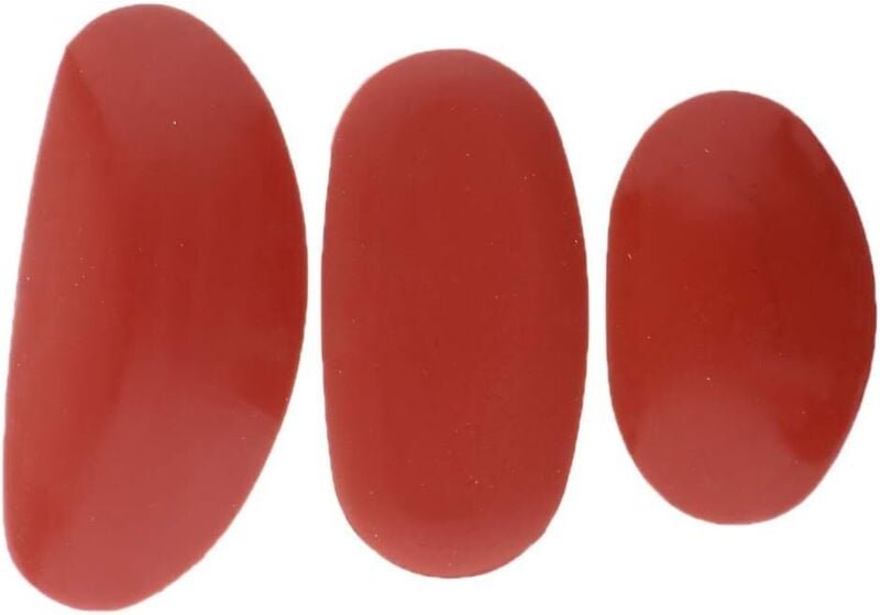 BEBUSINGOTO Stück Tonrippen, weiche Gummi-Töpferrippen, Keramik-Töpferrippen für Tontöpferkünstler, Modellieren, 3 Größe...