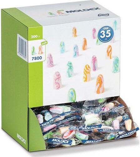 Gehörschutzstöpsel Spark Plugs 7800 1Paar/Beutel 200Paar/VE 200 Stk - Moldex