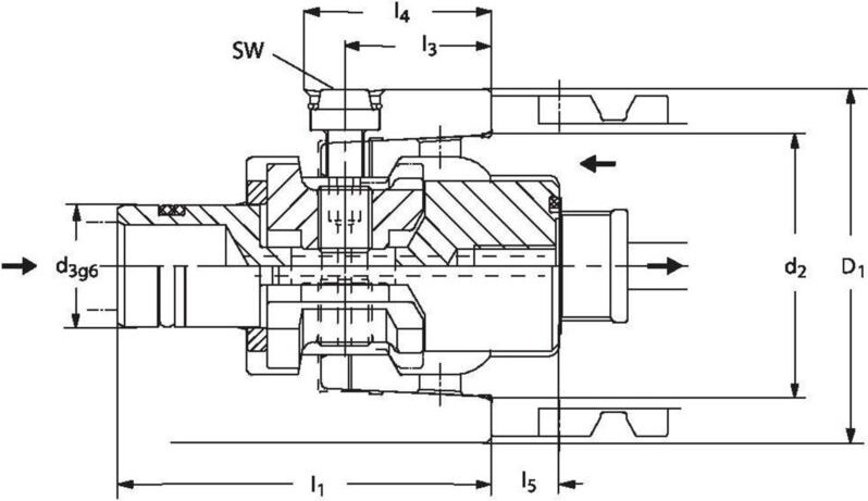 RÖHM Einbauspannsatz DIN69893-HSK-C32