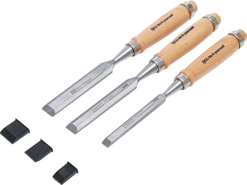 Bgs Technic - Stechbeitel-Satz 10 / 16 / 20 mm 3-tlg.