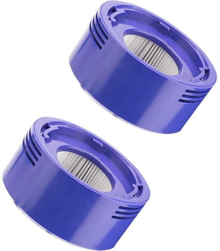 Filter für Dyson V7 V8, HEPA-Nachmotorfilter für Dyson, ersetzt Standard-Mischmaterialfilter (2 Nachfilter)