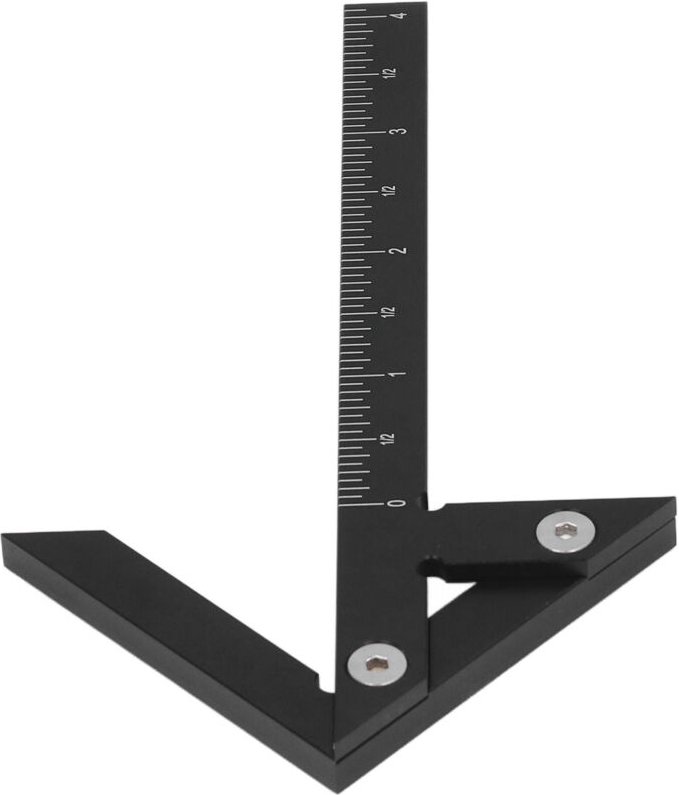 Mittelpunktmarkierungs-Messwerkzeug, Kreissuchlehre für die Holzbearbeitung, Mittellinienmarkierer aus Aluminiumlegierun...