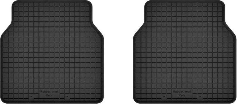 Gummimatten hinten (2 Stück) Universell passend für: Volkswagen Vento Sedan (1991-1997)