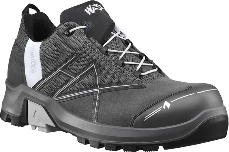 HAIX Damen Sicherheitsschuhe S3 CONNEXIS Safety+ GTX Ws low 631004 Grau/Silber 42