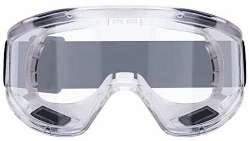 Antibeschlag-Schutzbrille, kratzfeste Sicherheits-Überbrille, ideal für Heimwerker, Chemie, Bau, Baustellen