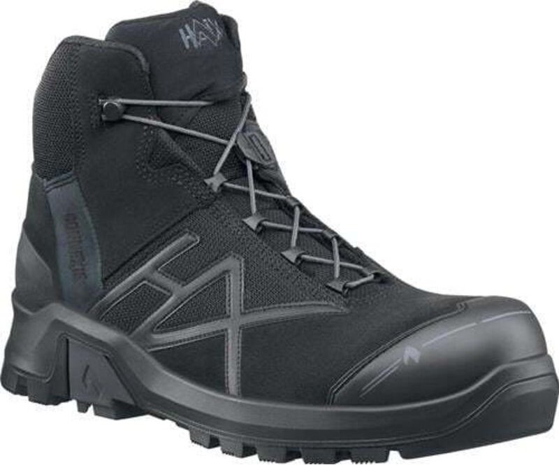 Haix - Sicherheitsstiefel Connexis® gtx mid Gr.10(45) schwarz S3 hro hi ci wr src